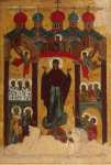 Icon Intercession of the Virgin Pokrov  - Hermitage